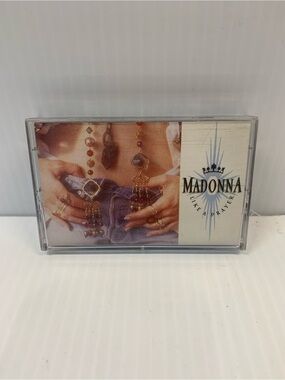 Madonna 'Like a Prayer' Cassette Tape - Beige & Brown Artwork